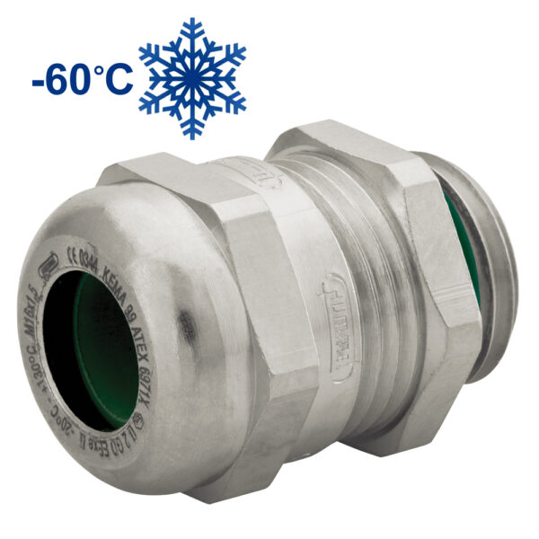 Ex-e PG 7 303 Stainless Steel Low Temp Standard Dome Cable Gland | Cord Grip | Strain Relief CC07AA-SX