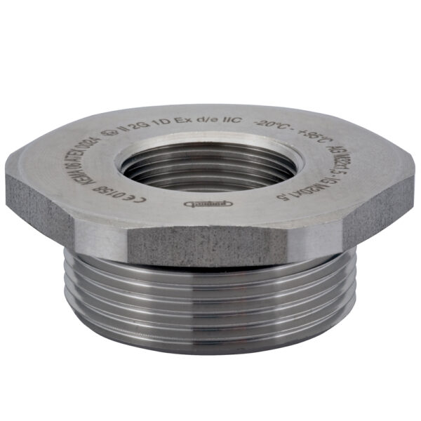 316L Stainless Steel M32 x 1.5 to M16 x 1.5 Reducer | RM-3216-6X-D