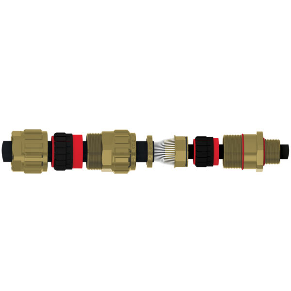 YE13NM-BB cable gland exploded view