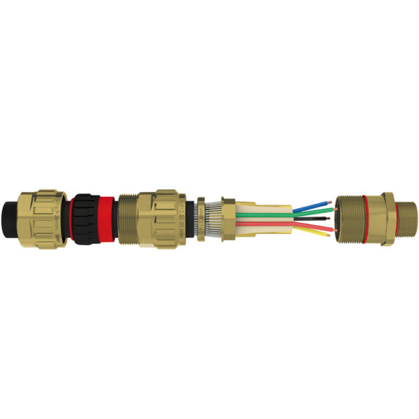 YP09NK-BB cable gland exploded view