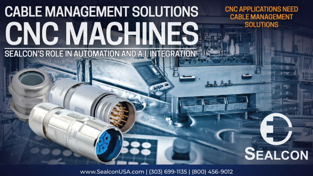 Cable Management Solutions for CNC Machines: Sealcon’s Role in Automation and A.I. Integration