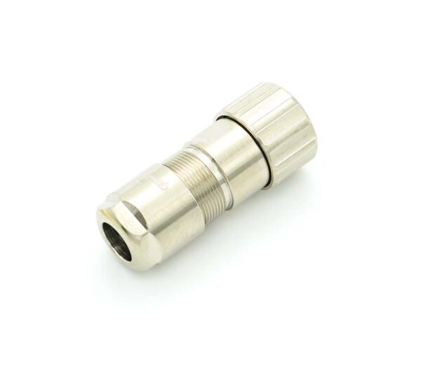 Straight Connector M16 Female Thread For Cable 5-9mm Nickel Plated Brass Without Insert | 7.810.400.00M