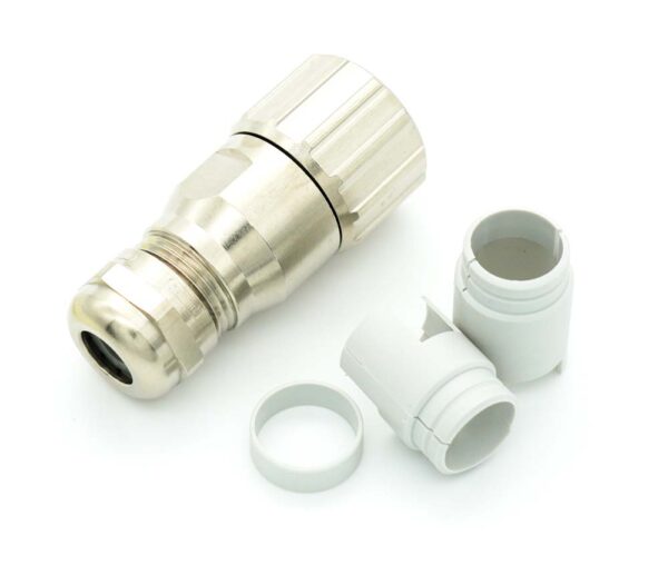 Straight Connector EMI / RFI Female Thread for Cable Range 3-7 mm | S7.101.300.000