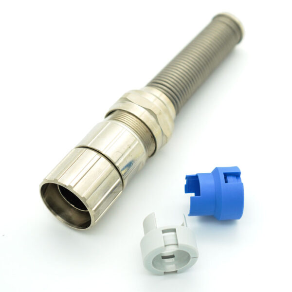 M23 Signal Straight Connector with Flex Protection | Cable 3-7 mm without Insert | 7.126.400.000