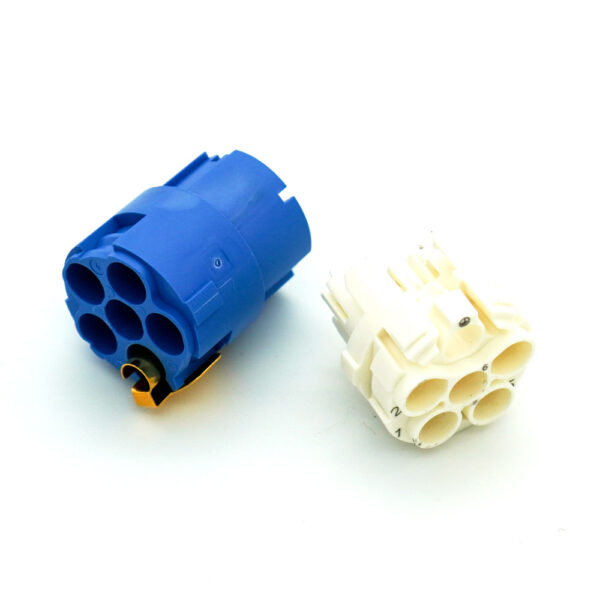 M23 Size 1 Crimp Insert 5+PE | Sockets 2mm without Contacts | S7.084.951.122 - Image 2