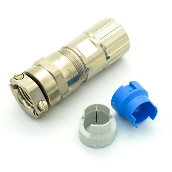 Straight Connector MZ Clamp EMI / RFI | Female Thread | Cable 11-17 mm | S7.196.600.000