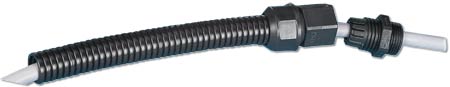 Double-Seal Conduit Fittings - Black Nylon