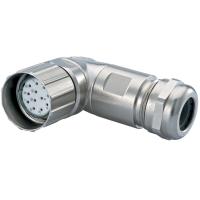 M23 Signal Circular Connector, Elbow Connector, Female Thread